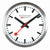 Orologio da parete Mondaine 40 cm Ø Alluminio • Design iconico • Movimento silenzioso