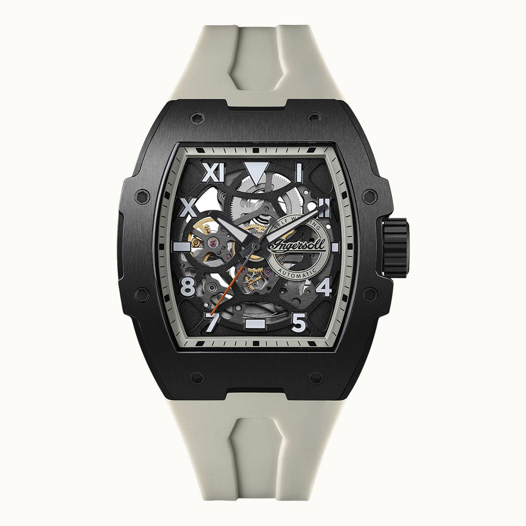 Ingersoll 1892 The Play I15305 Herren Armbanduhr Schwarz • Automatikwerk • Mineralglas