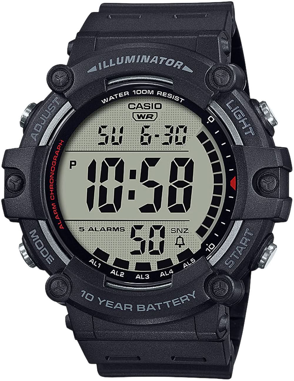 Orologio da uomo Casio Classic AE-1500WH-1AVEF • Batteria da 10 anni • Impermeabile fino a 10 bar