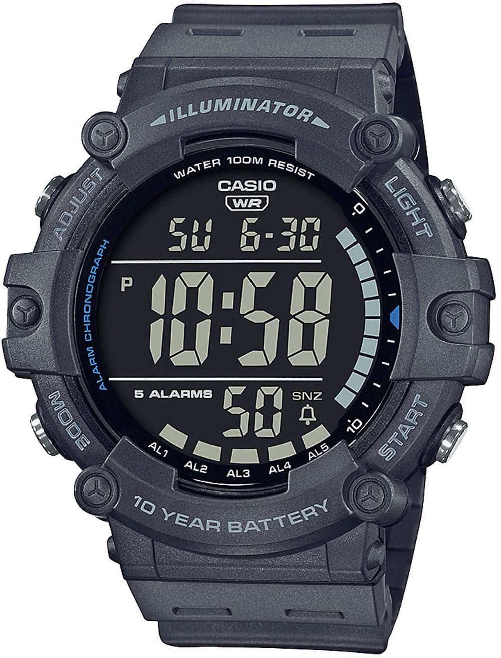 Casio Collection AE-1500WH-8BVEF Orologio da uomo • Batteria 10 anni • Impermeabile 10 Bar