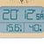 AMS Funk F5891M Wanduhr · Analog-Digital · Temperatur & Feuchtigkeit