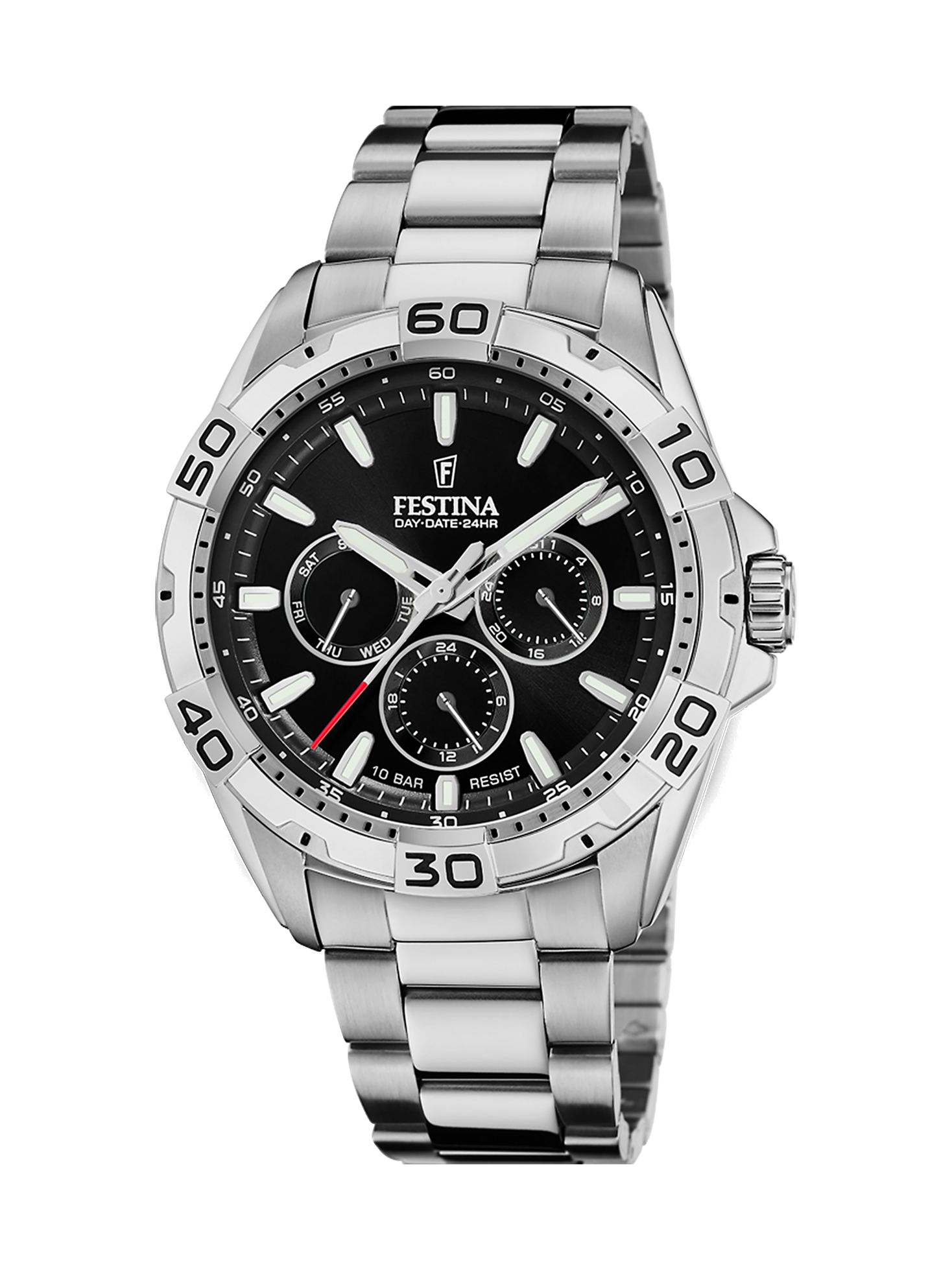 Orologio da uomo Festina Multifunction F20623/5 • Acciaio inossidabile • 10 ATM
