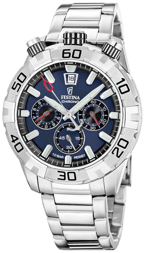 Festina Originals F20743/1 Orologio da Uomo • Bullhead • 10 ATM