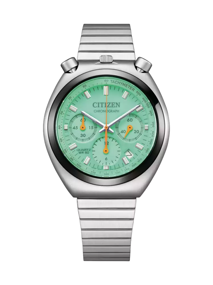 Citizen Analog Chronograph AN3660-73X Orologio da Uomo Argento • Funzione Cronografo • Cinturino in Acciaio Inossidabile