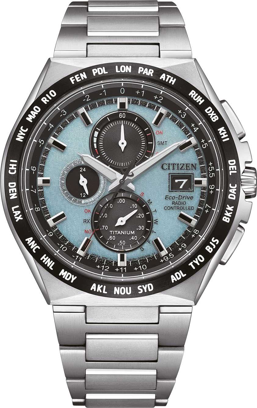 "Orologio da uomo Citizen Super Titanium AT8238-84M • Eco-Drive solare • Radiocontrollato"