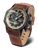 Orologio da uomo Vostok Europe Atomic Age con cinturino in pelle marrone