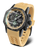 Orologio da uomo Vostok Europe Atomic Age con cinturino in silicone beige