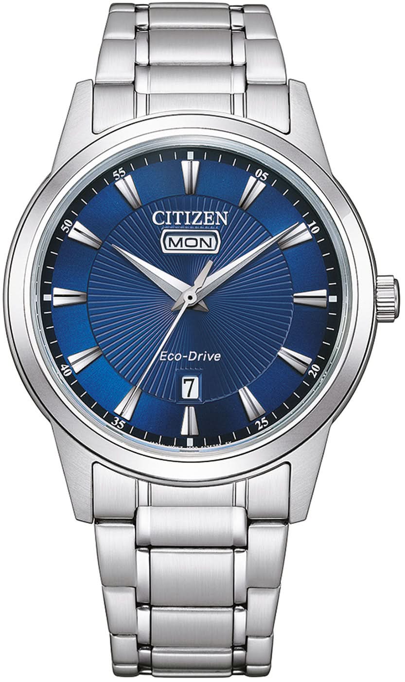 "Orologio da uomo Citizen AW0100-86LE • Eco-Drive a carica solare • Indicazione giorno-data"