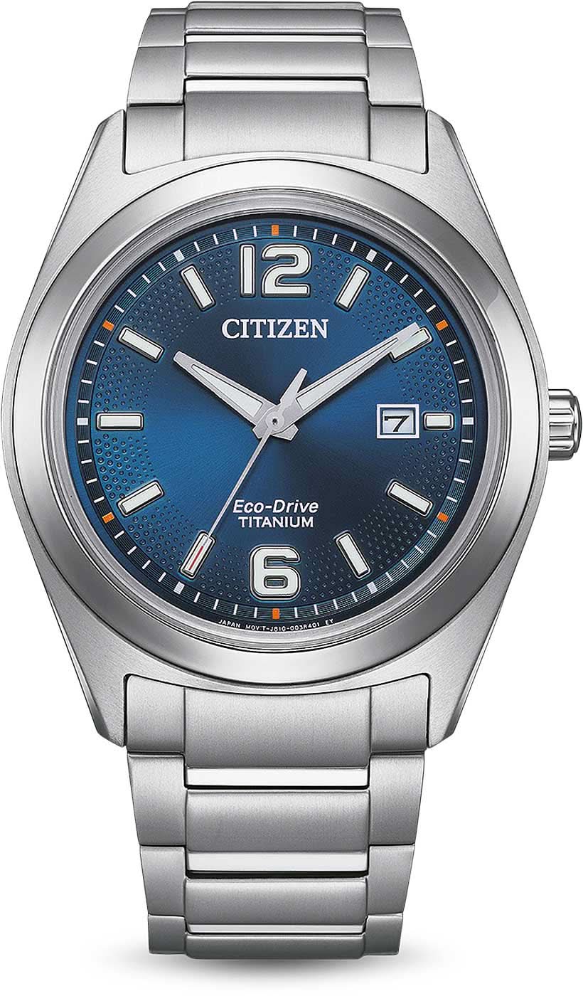 "Orologio da uomo Citizen Super Titanium AW1641-81L • Eco-Drive solare • Titanio leggero"