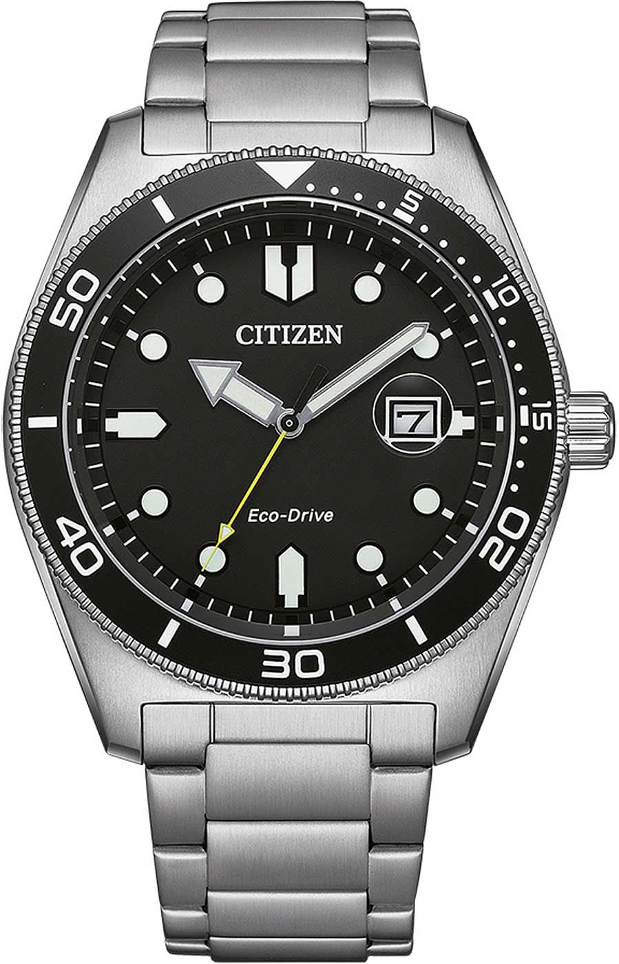 Orologio da uomo Citizen Eco-Drive AW1760-81E • Eco-Drive a energia solare • Cassa robusta in acciaio inossidabile
