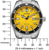 Citizen AW1760-81Z Orologio • Solare al Quarzo • Quadrante Giallo