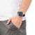 Orologio da uomo Citizen AW5000-16L • Cinturino in nylon blu • Cassa da 42,6 mm