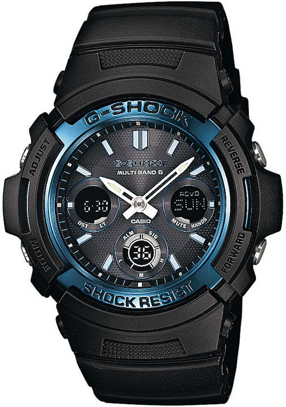 Orologio da uomo Casio G-Shock AWG-M100A-1AER • Tough Solar • Radiocontrollato