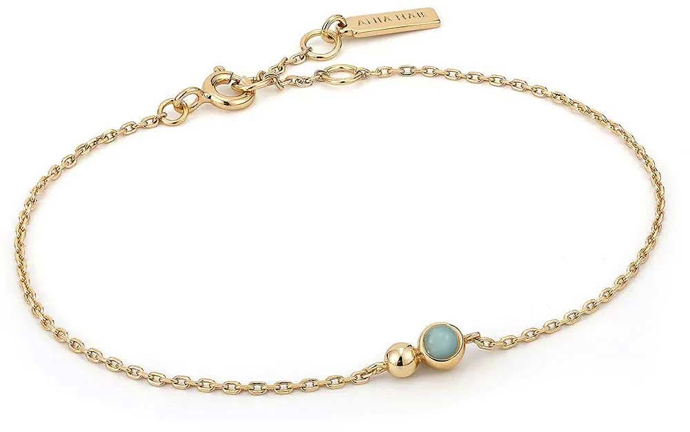 Bracciale ANIA HAIE B045-01G-AM con piccoli ciondoli a sfera