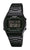 Orologio digitale Casio con cinturino in metallo nero e display LCD