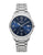 UMR Ruhla Basic 89000G13104 Herren Armbanduhr Blau • Titan-Gliederband • Seiko Quarzwerk mit Datum