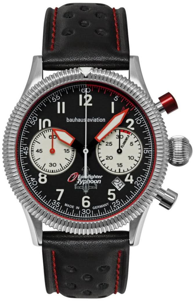 Orologio da uomo Bauhaus Aviation 2518-2 • Cronografo automatico • Made in Germany