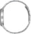 Herrenarmbanduhr mit Edelstahlgehäuse und Gliederarmband, Seitenansicht