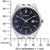 Orologio Citizen Eco-Drive con quadrante blu, bracciale in acciaio inossidabile e corona a vista