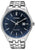 Orologio Citizen Eco-Drive: quadrante blu, cassa rotonda in acciaio inossidabile, bracciale a maglie