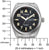 CITIZEN Eco-Drive Titanium Uhr mit schwarzem Zifferblatt und Datumsfenster