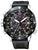 Orologio da uomo Citizen con quadrante nero e cinturino in caucciù nero, Eco-Drive