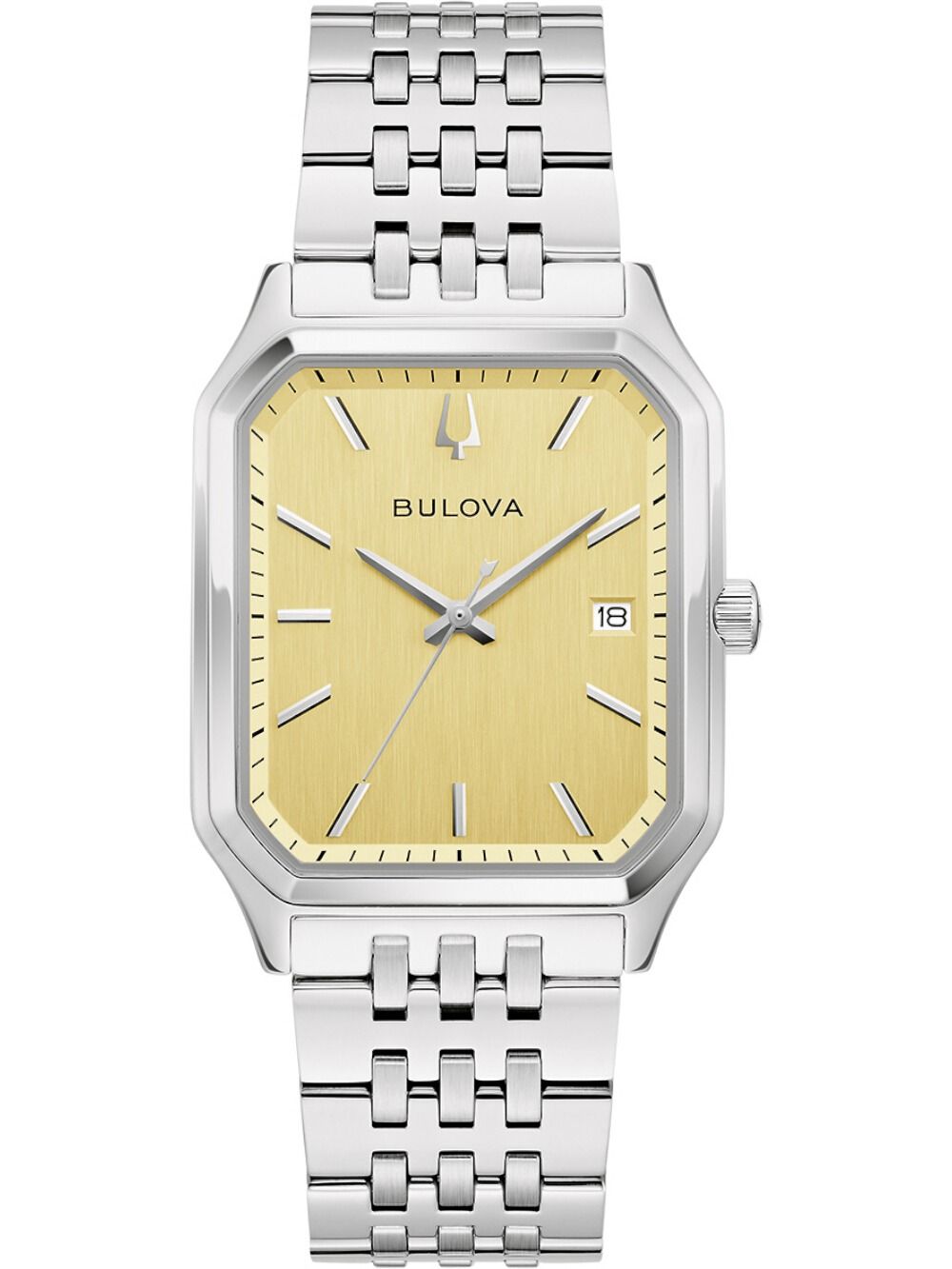 Bulova Tony Bennett 96B471 Herren Armbanduhr Champagner • Saphirglas • Quarzwerk Kaliber 9U13