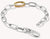 Charm bracelet for the body with a gold-colored link - Thomas Sabo Model: C1204-413-7-L19