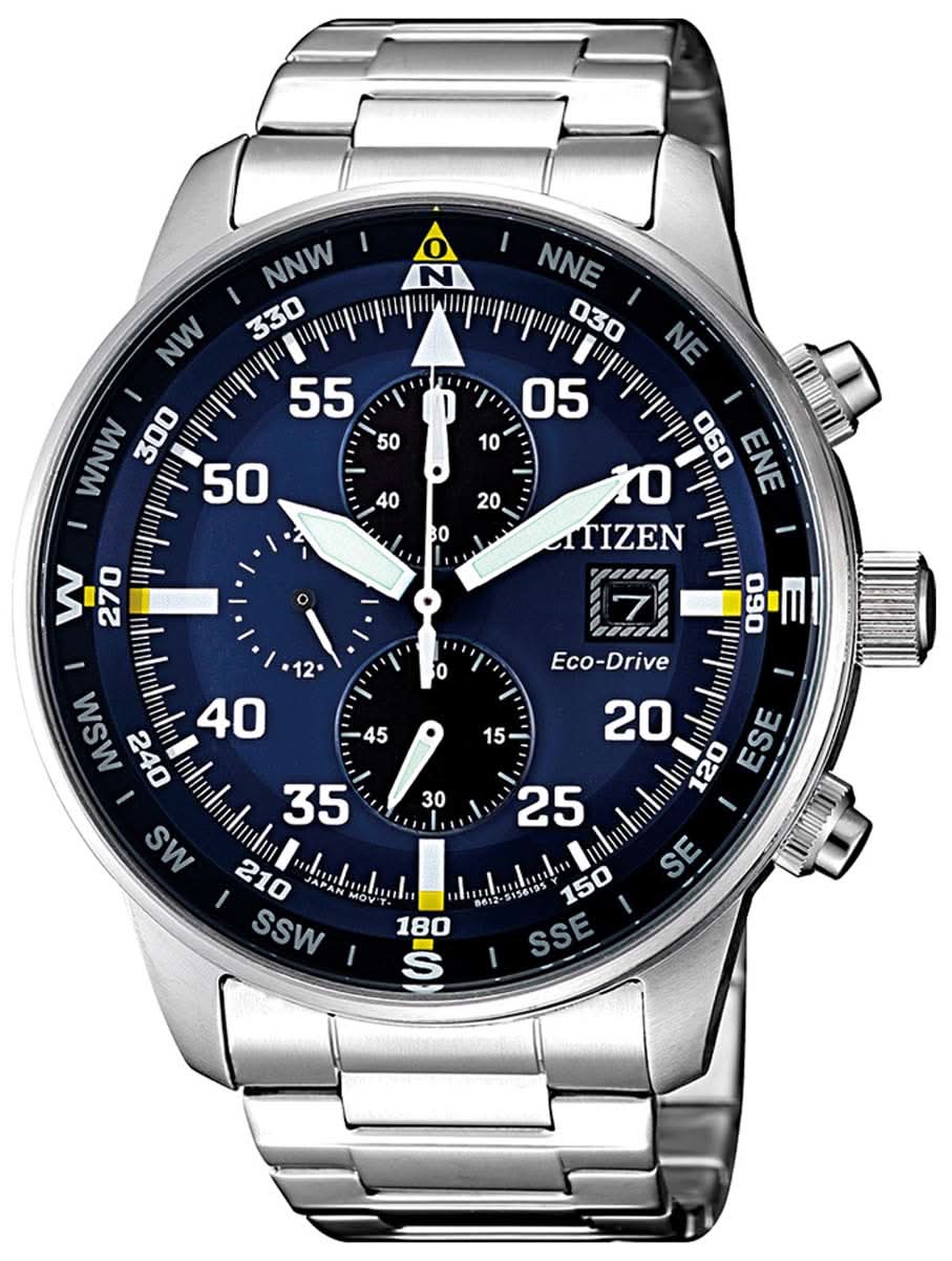 Orologio da uomo Citizen CA0690-88L • Eco-Drive a energia solare • Cronografo