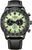 Orologio da uomo Citizen CA4505-21X • Eco-Drive a energia solare • Quadrante verde e cinturino in pelle