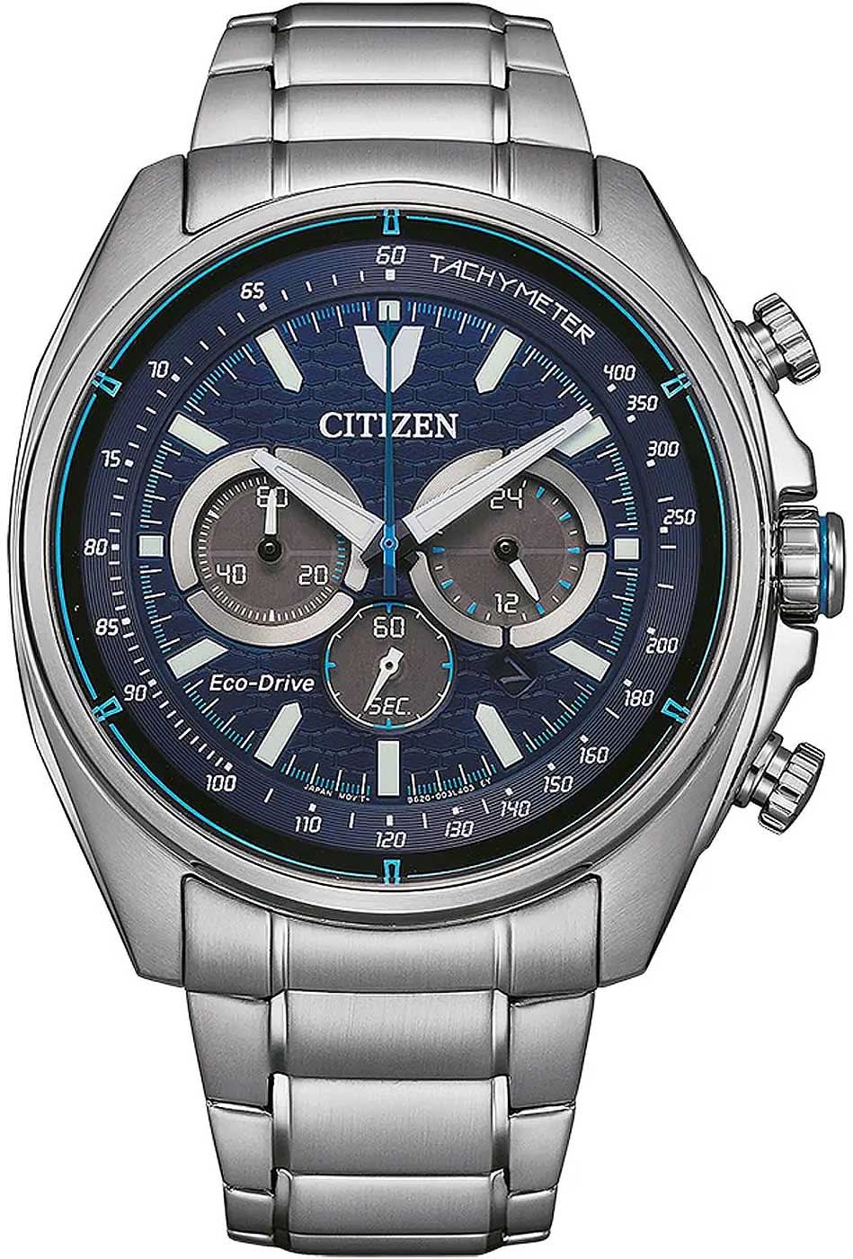 Orologio da uomo Citizen CA4560-81L • Eco-Drive a carica solare • Cronografo preciso