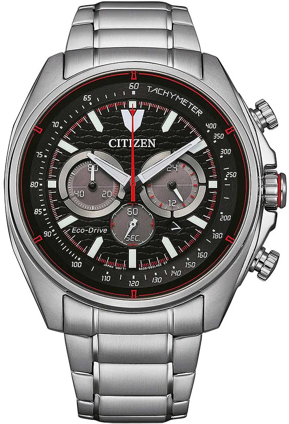 Orologio da uomo Citizen CA4561-89E • Movimento Eco-Drive • Cronografo