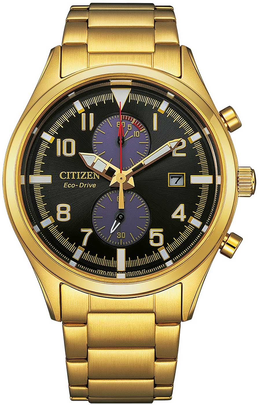 "Orologio da uomo Citizen CA7022-87E • Eco-Drive solare • Acciaio inossidabile"