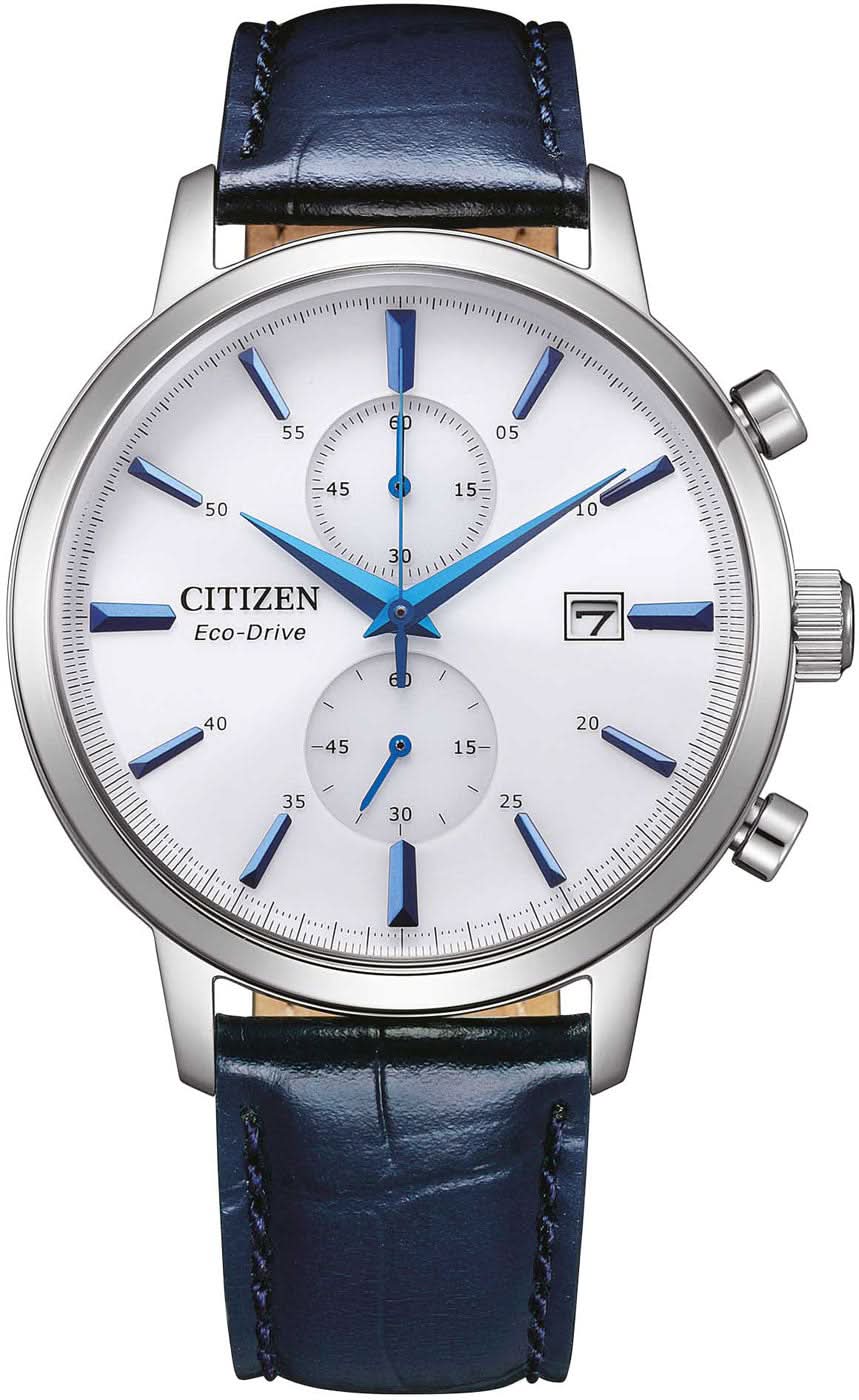 Orologio da uomo Citizen Core Collection CA7069-16A • Movimento Eco-Drive • Cronografo retrò