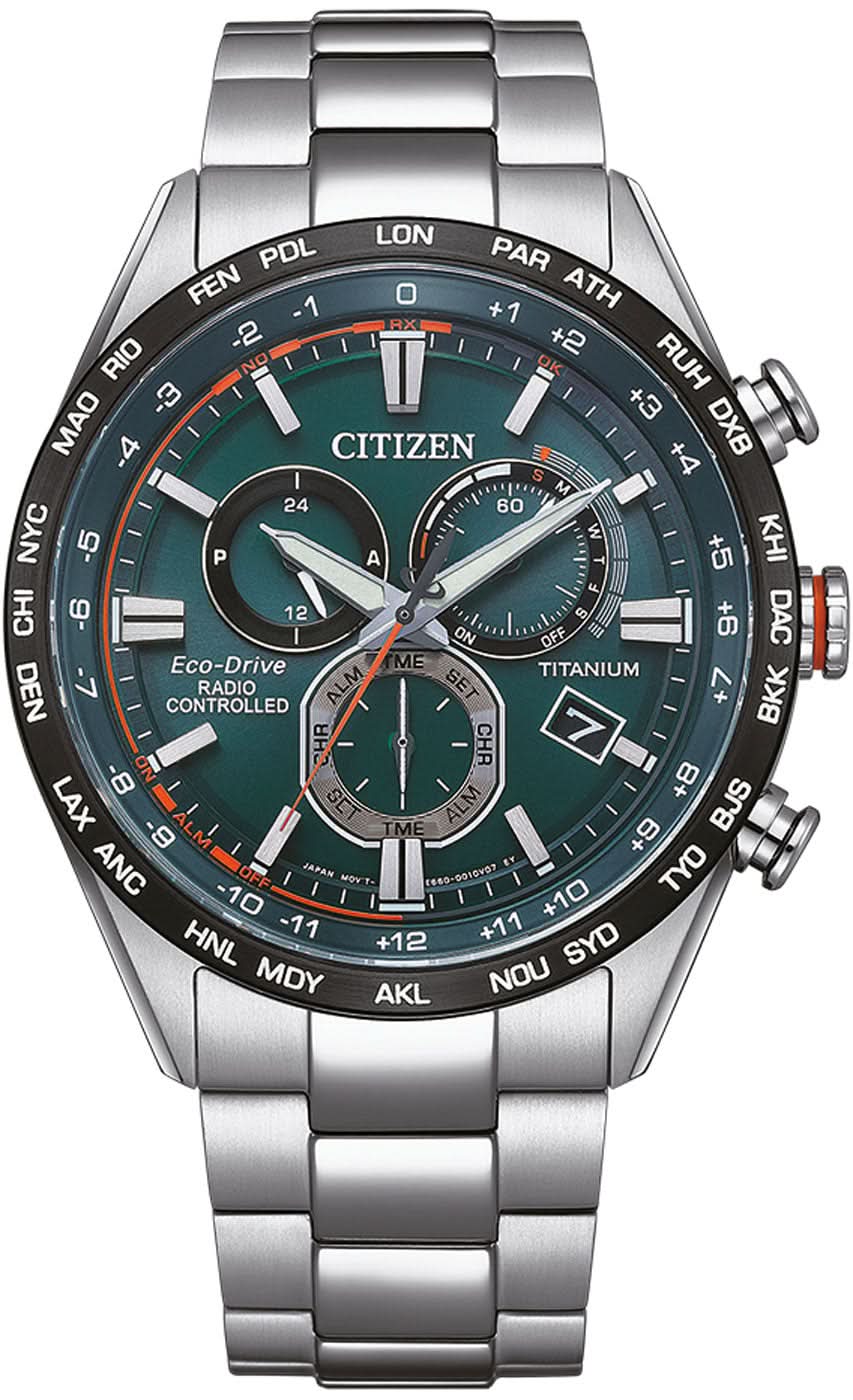 "Orologio da uomo Citizen CB5946-82X • Eco-Drive • Super Titanio"
