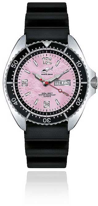 Orologio da uomo Chris Benz One CBO-R-KB-SW • Impermeabile 200m • Shark Proof