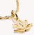 Ciondolo a forma di fiore di loto, placcato oro 18k - Thomas Sabo Modello: CC1204-414-14