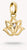 Ciondolo a forma di fiore di loto, placcato oro 18k - Thomas Sabo Modello: CC1204-414-14