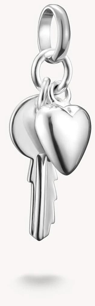 Ciondolo a forma di cuore e chiave - Thomas Sabo Modello: CC1233-001-21