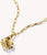 Ciondolo a forma di fiore di rosa in argento dorato - Thomas Sabo Modello: CC1263-413-39