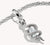 "Ciondolo Charm Thomas Sabo, serpente con pietra bianca, in argento"