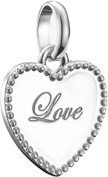 Ciondolo Charm Thomas Sabo, Cuore d'Amore, in Argento