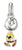 Ciondolo Charm in argento sterling 925 riciclato Charlie Brown PEANUTS Connect Thomas Sabo Modello: CC1304-664-4