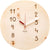 Orologio da parete huamet 30x30x3,7 cm Legno • Vera pietra cirmolo • Movimento al quarzo silenzioso