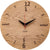 Orologio da parete huamet 30 cm Ø legno di quercia • Movimento silenzioso • Secondi fluidi