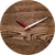 Orologio da parete huamet 30x30x4,3 cm Legno • Quadrante rotondo • Legno vecchio