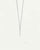 Collana Peak con pendente a punta - Argento Sterling 925