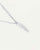 Collana Peak con pendente a punta - Argento Sterling 925