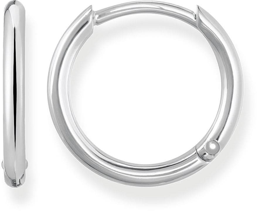 Orecchini a cerchio piccoli in argento - Argento Sterling 925