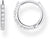 Orecchino singolo Creole con pietre - Argento Sterling 925